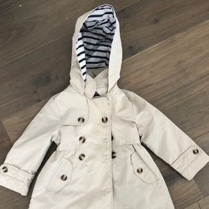 OshKosh B’gosh Toddler Beige Trench coat